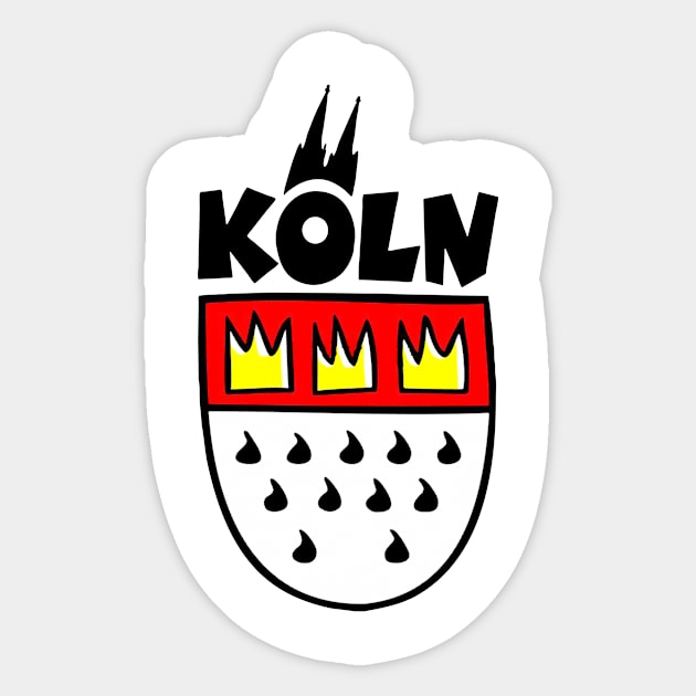 Koln Sticker by rararizky.bandung